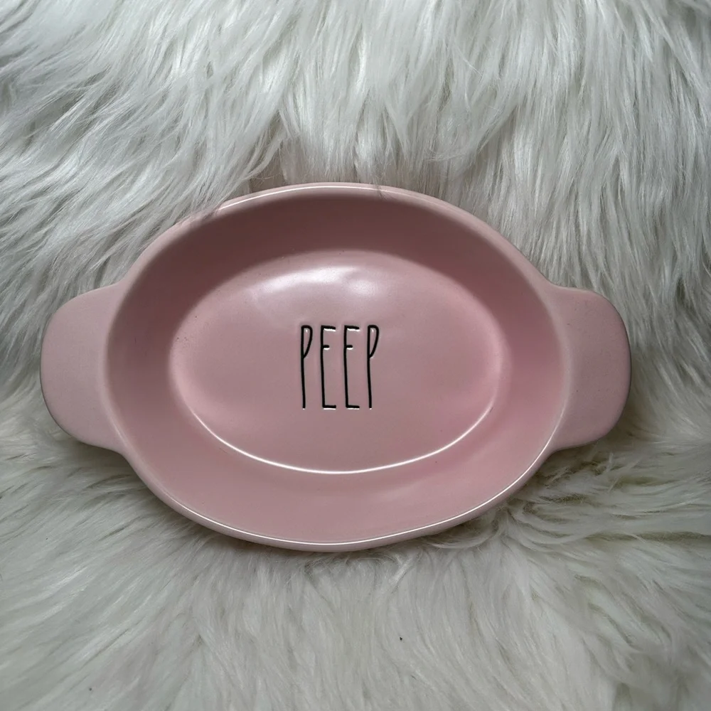 Rae Dunn Peep Mini Pink Dish
